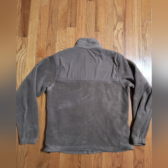 Columbia fleece zip jacket, women's small, brown - Picture 10 of 14